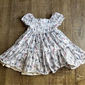 Girls Joie Paris Garden Floral Dress Size 5T